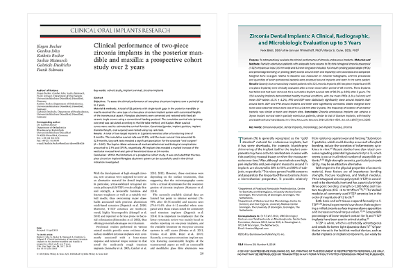 Studie Patent Keramikimplantat